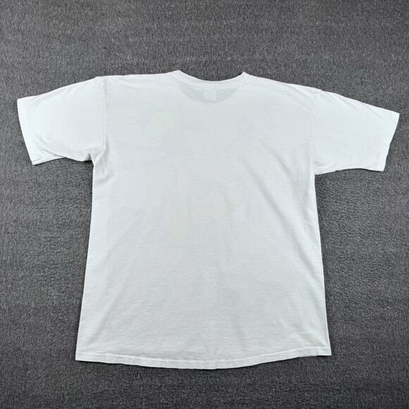 Vintage Velva Sheen Mickey Mouse T-Shirt Mens M/L Shirt White Goofy Minnie Retro - Picture 5 of 7